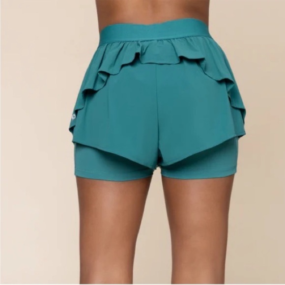 POPFLEX Active Emerald Ruffle
- size small. - Picture 4 of 6